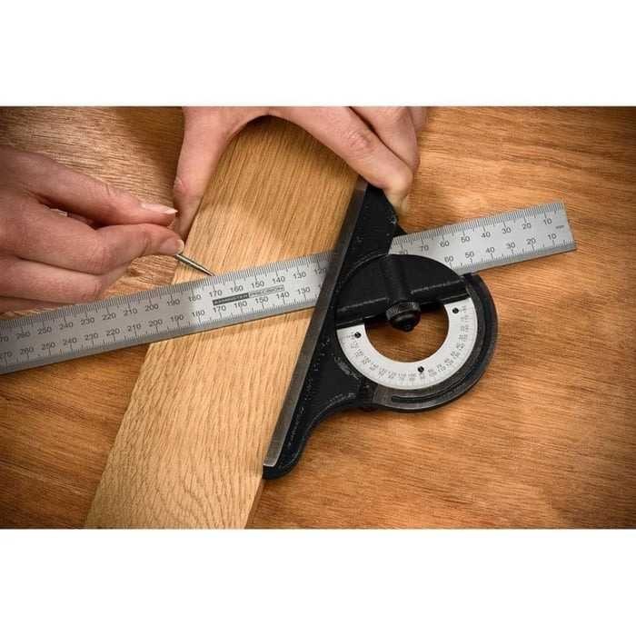 

‼️BISA COD‼️RCHMDSHPSILVERLINE Penggaris Multifungsi Adjustable Angle Ruler Set 30cm - 991857