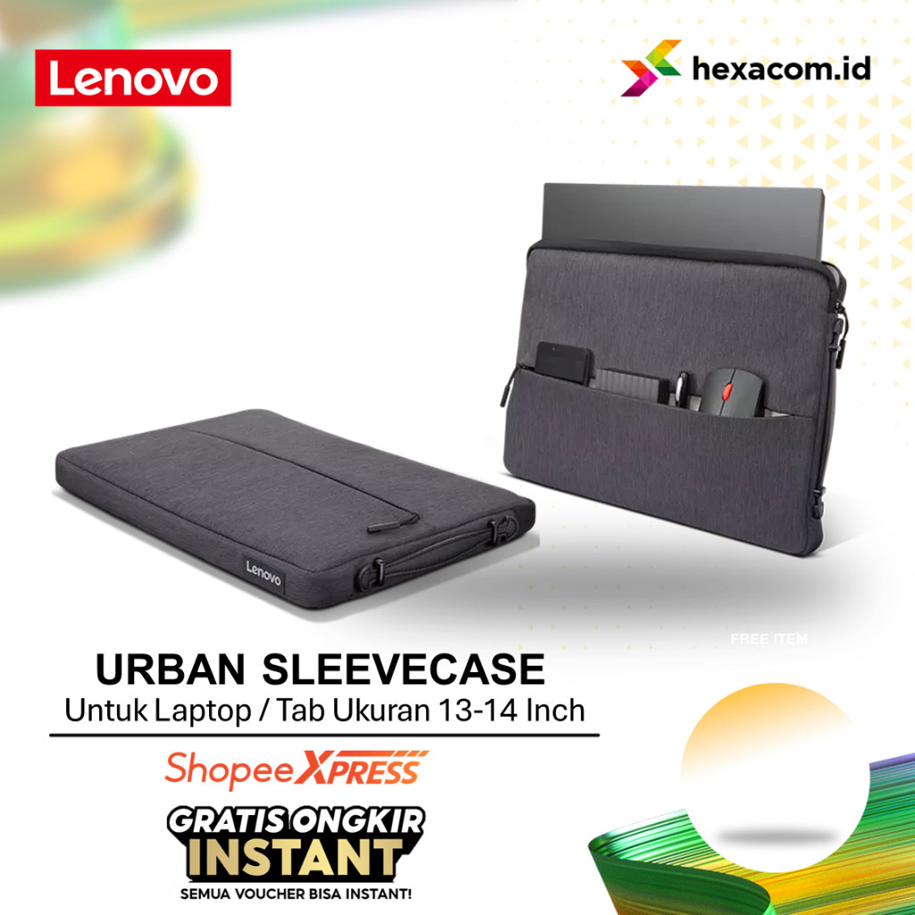 Lenovo Urban Sleeve Case / Soft Case Laptop / Tab 13-14 Inch