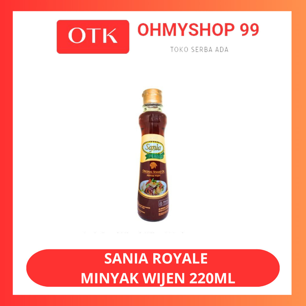 

Sania Royale Minyak Wijen 220ml Botol