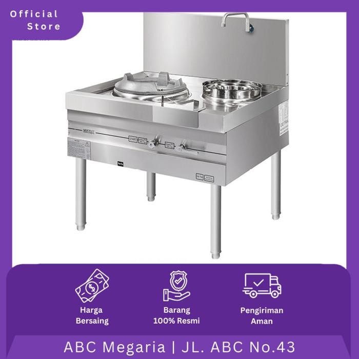 Getra Kompor Chinese Food Gas Kwali Range CS9080DX / CS-9080DX 1x25kW