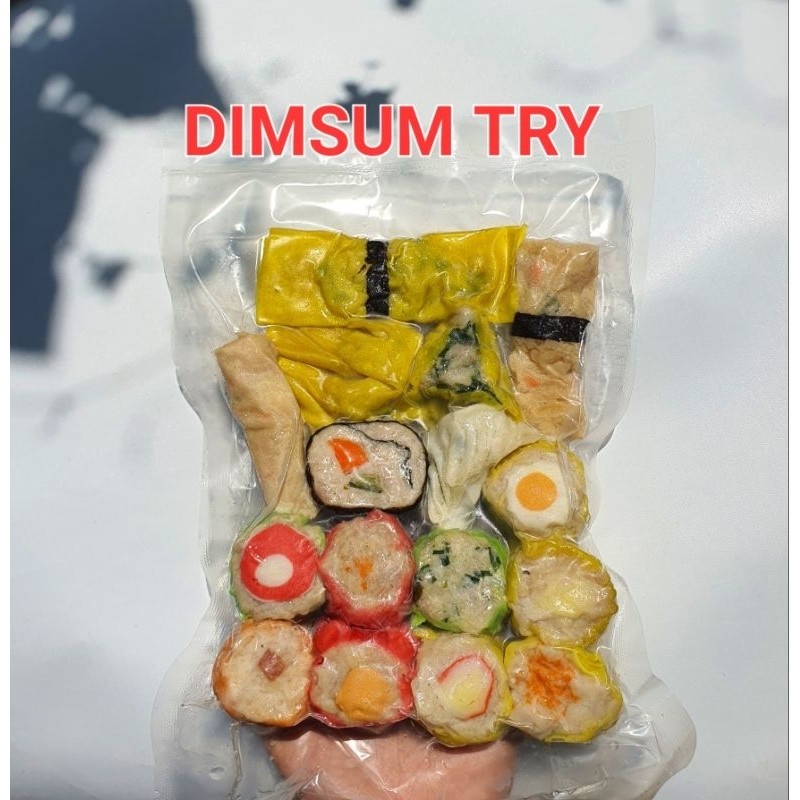 

DIMSUM AYAM KUKUS FROZEN MIX TRY / dim sum halal thoyib / viral sumei / siomay