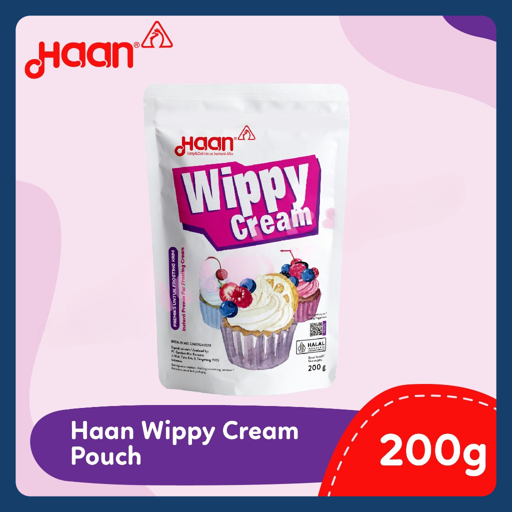 

HAAN WIPPY CREAM POUCH 200gr