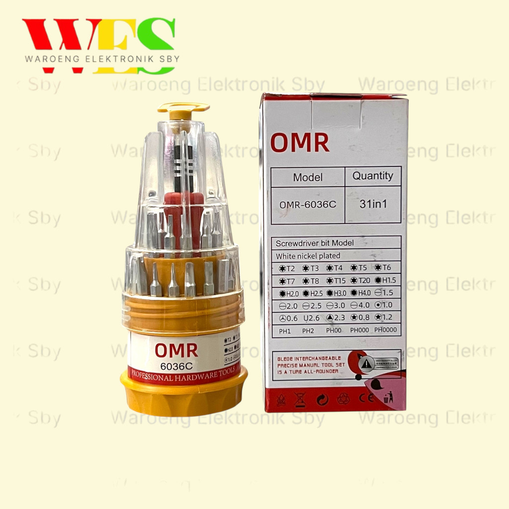 OBENG HP GELAS OMR6036C | OBENG HP OBENG KACAMATA OBENG AKSESORIS KECIL