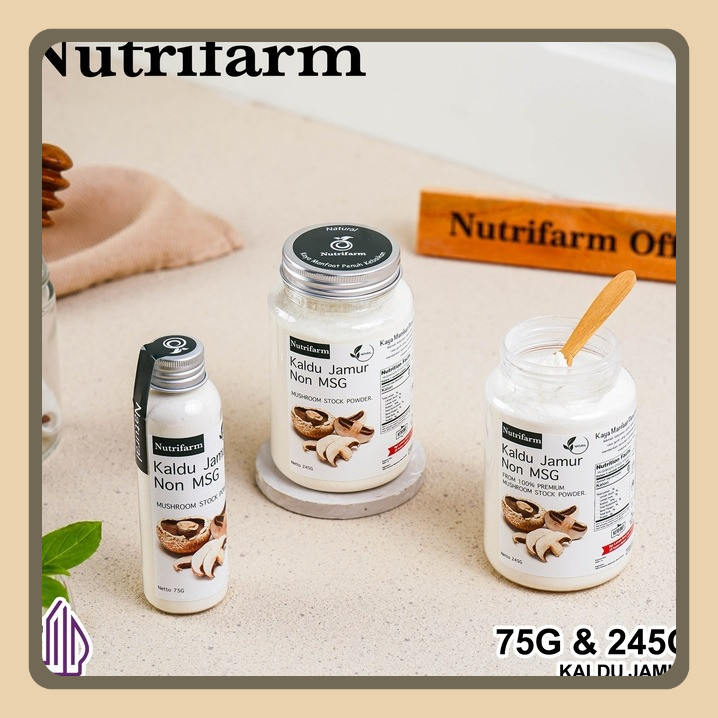 

Nutrifarm Kaldu Jamur Gourmet Non MSG 75g 245g