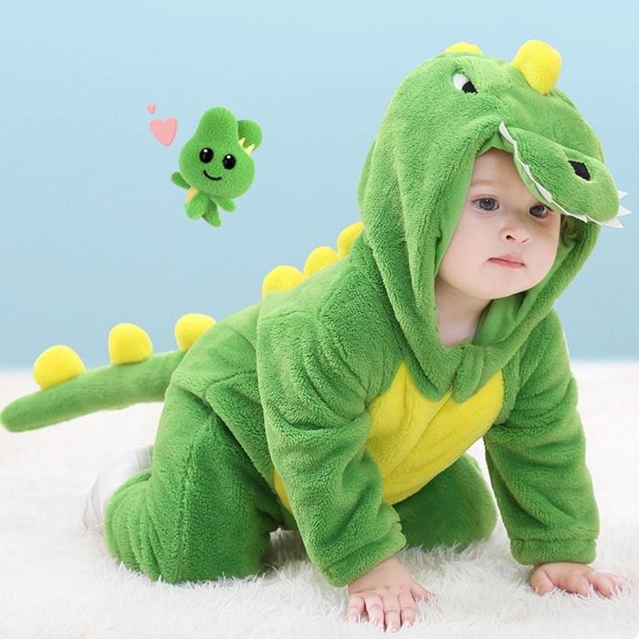 onesie bayi dinosaurus onesie dinosaurus baby kostum dinosaurus bayi