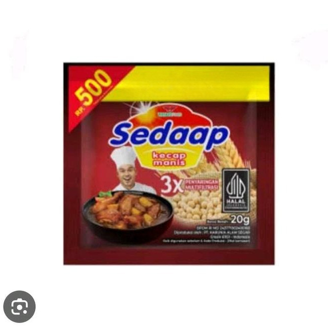 

SEDAAP Kecap Sedaap Sachet 20gr SEDAAP
