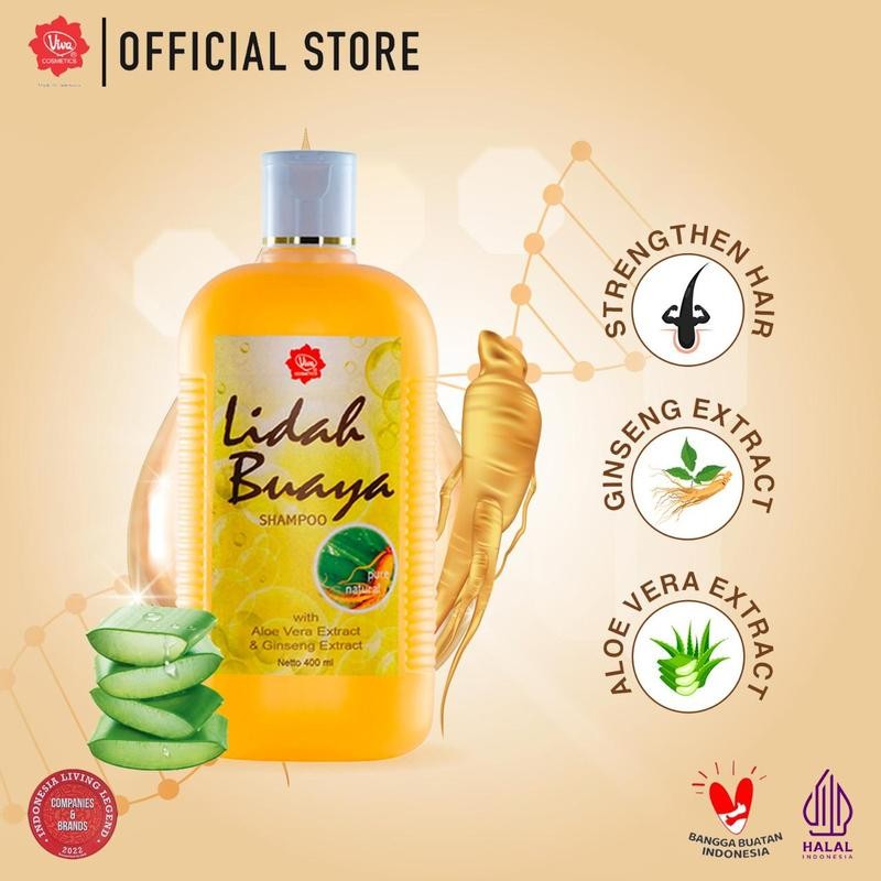 

Viva Shampoo Lidah Buaya Extract Ginseng 400 ml