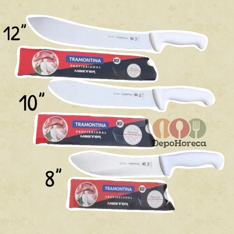 TRAMONTINA Pisau sembelih Bullnose 24611 / Butcher Knife