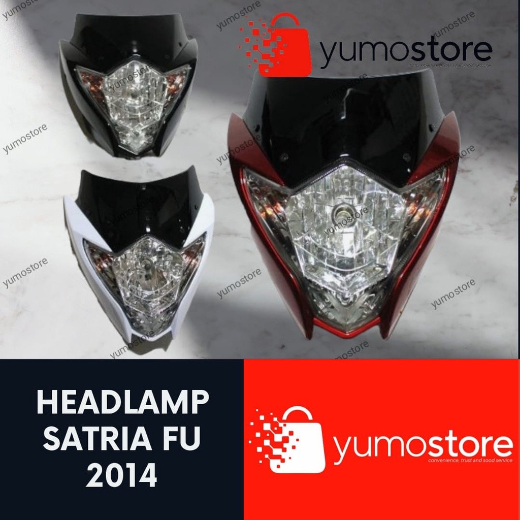 HEADLAMP HEAD LAMP LAMPU DEPAN TOTOK BATOK SUZUKI SATRIA FU 2014