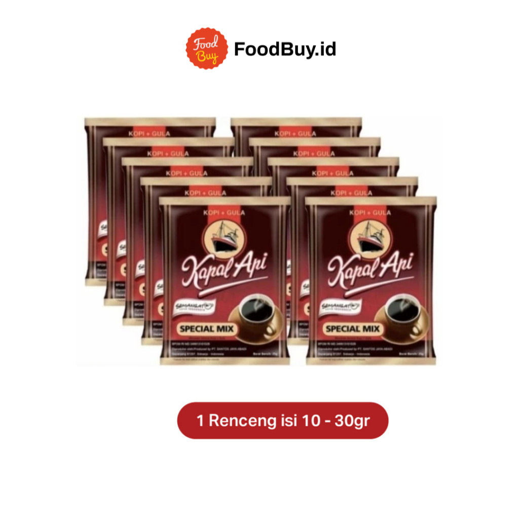 

Paket 1 Renteng - Kapal Api Spesial Mix 23 gr (isi 10 pcs)