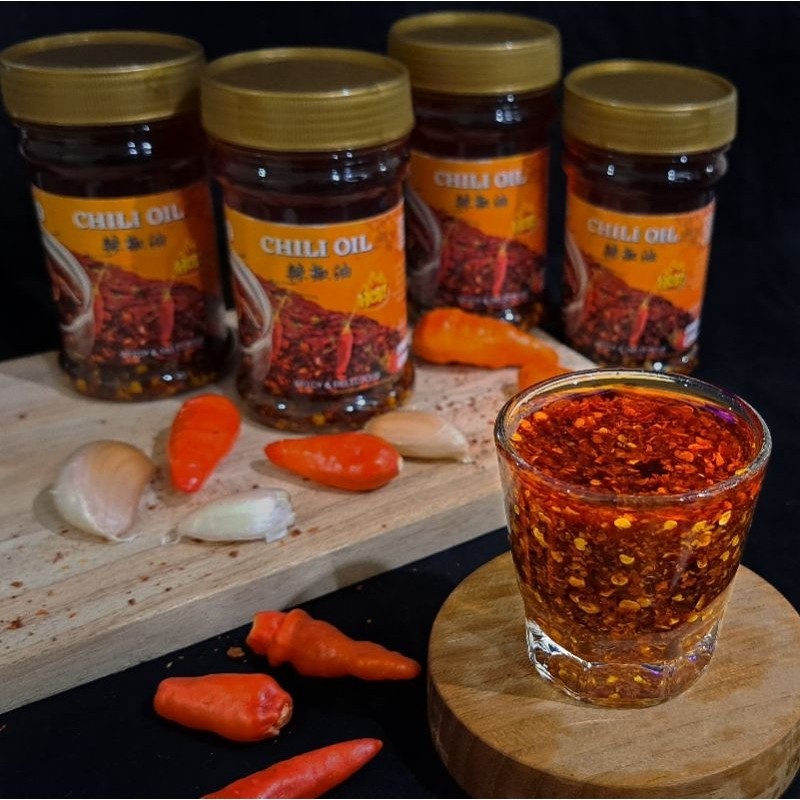 

CHILI OIL untuk dimsam 150ml 80% cabe