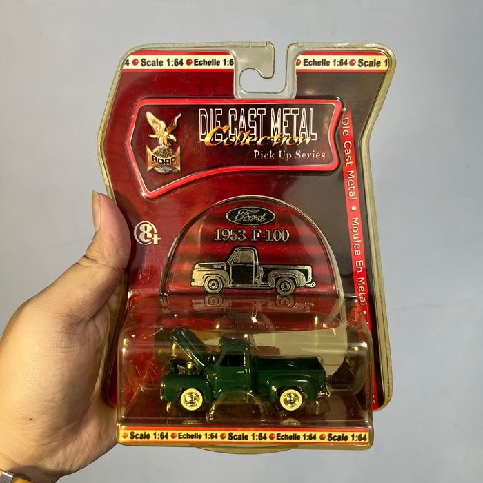 Diecast Road signature ford 1953 f100 yatming skala 1/64 vintage
