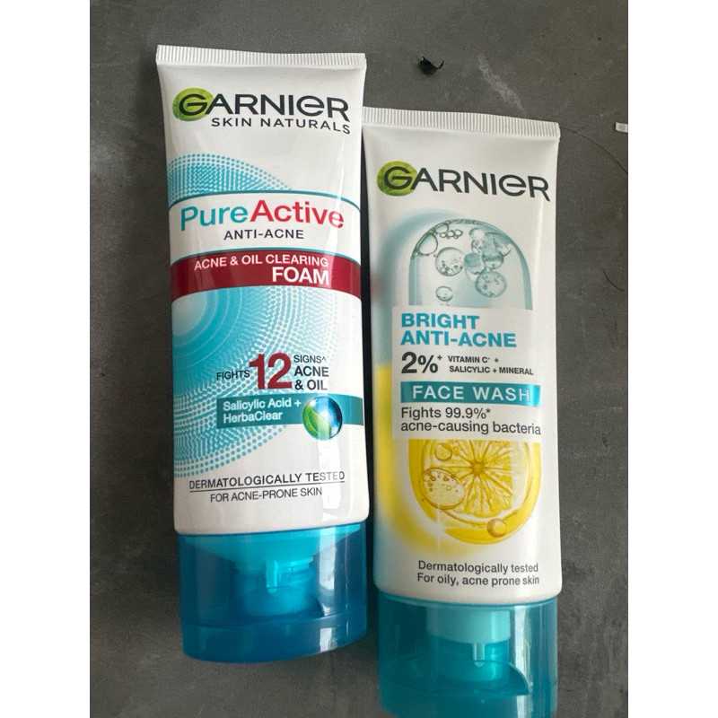 Garnier facial foam man 100 ml/Garnier woman 100ml/Garnier 50ml