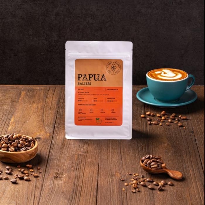 

Biji Kopi PAPUA (200gr) - FIRST CRACK Specialty Coffee Beans Roasted