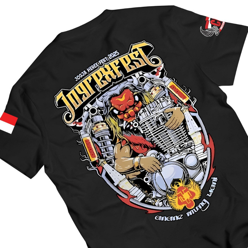 KAOS ACARA JOGREXFEST 2025 CB POLICE JOGJA