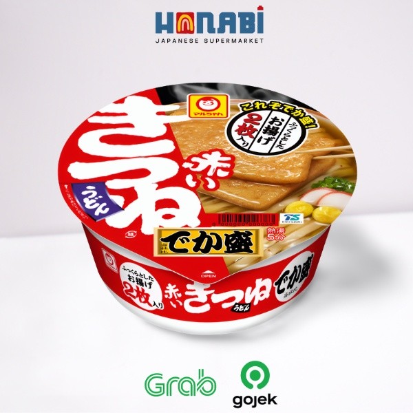 

Maruchan Akai Kitsune Udon Dekamori 136g - Mie Rasa Udon Made In Japan