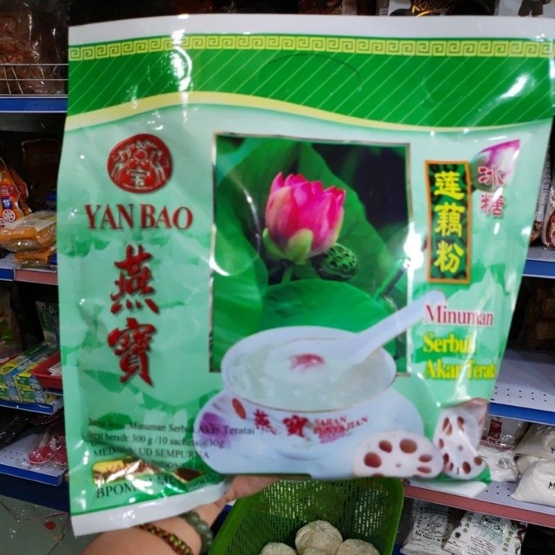 

Lengau hun, sebuk akar teratai, yan bao isi 10 sachet EXP 08/2026