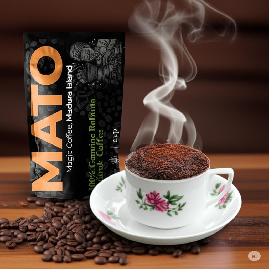 

Magic Coffee Mato Kopi Madura Cong Susu Gula