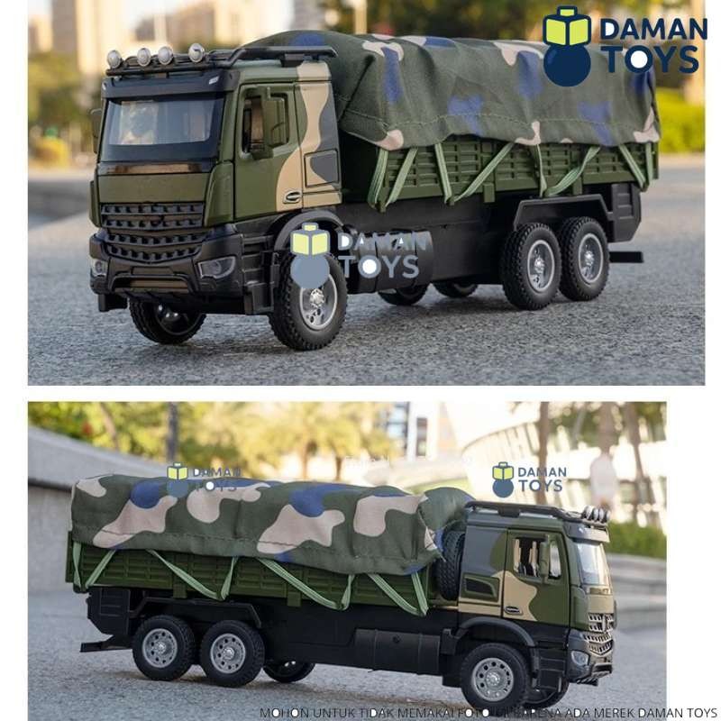 Diecast Truk Pengangkut Militer Army 1:35