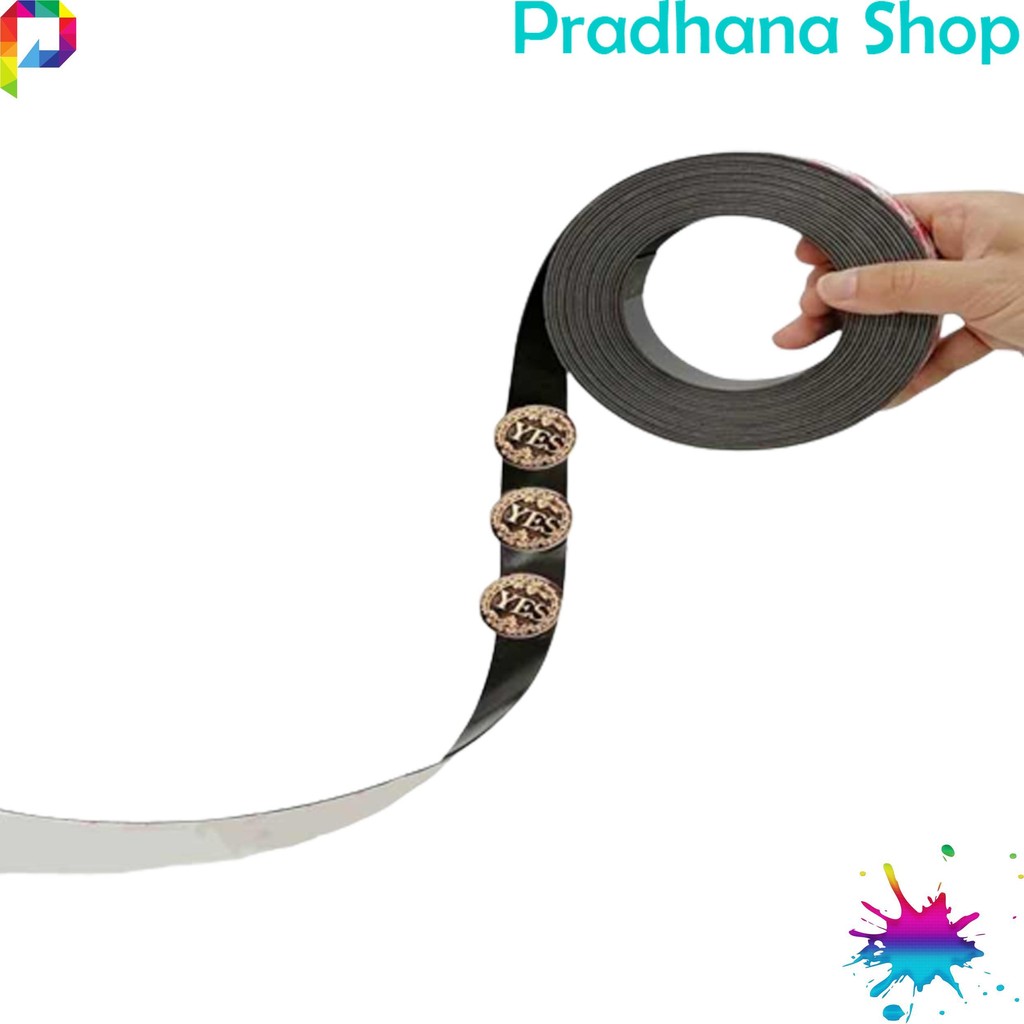 

Magnetic Stiker Magnet Isolasi Lakban Sticker Tape Self Adhesive 1 m