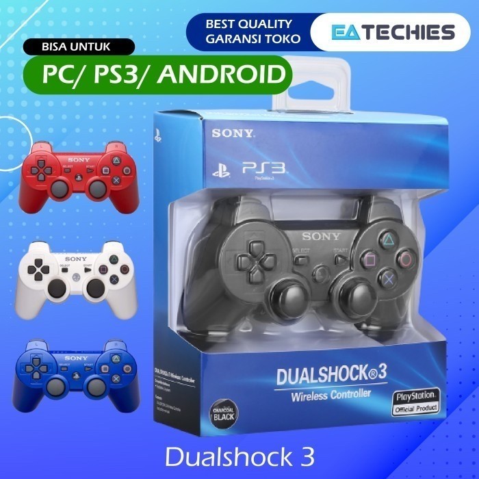 Stick PS3 Wireless Bluetooth Android iOS PC Windows Mac Joystick Stik