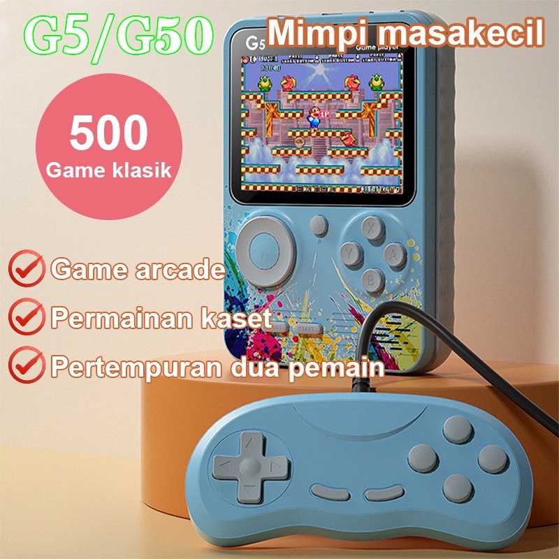 500 in 1 G5/G50 Game boy Retro Games Mini Player 1 Player / 2 Player GameCO