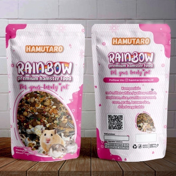 Mix Seed Makanan hamster Makanan harian hamster kemasan