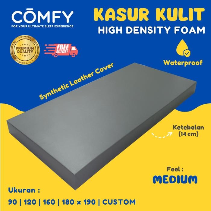 Kasur Busa Super Kulit Oscar Premium Anti Air / Matras Waterproof - 10 CM