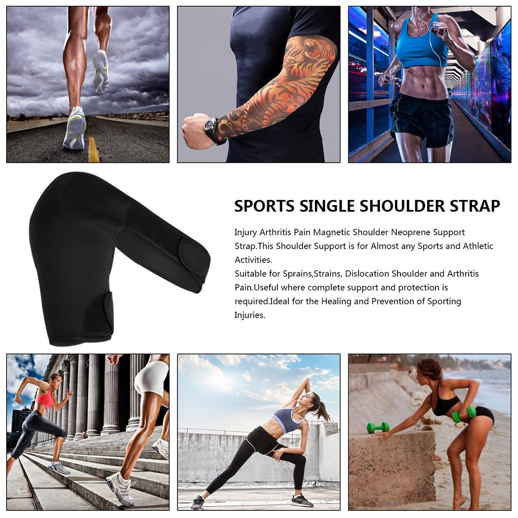 Deker Pelindung Penyangga / Strap Penyangga Bahu Cedera Olahraga / Alat Cedera Bahu/Bahu Shoulder Su