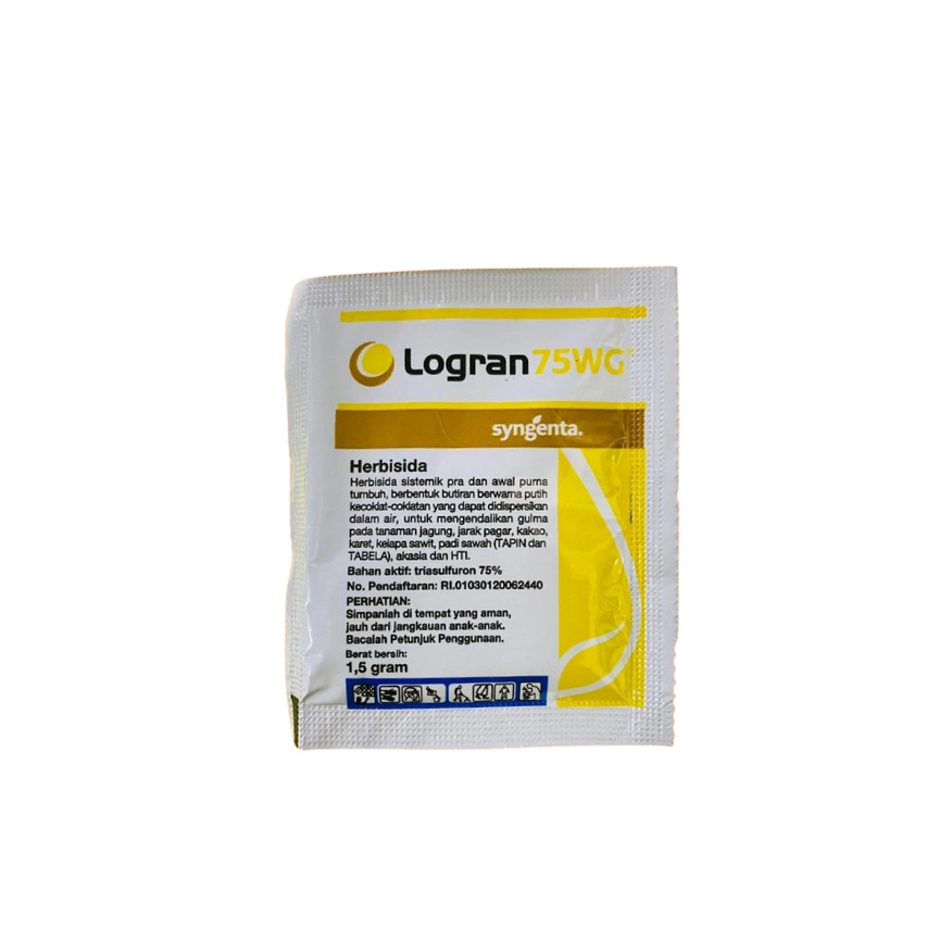 Herbisida LOGRAN 75WG isi 1,5Gr Original SYNGENTA Herbisida Selektif Untuk Tanaman Pangan