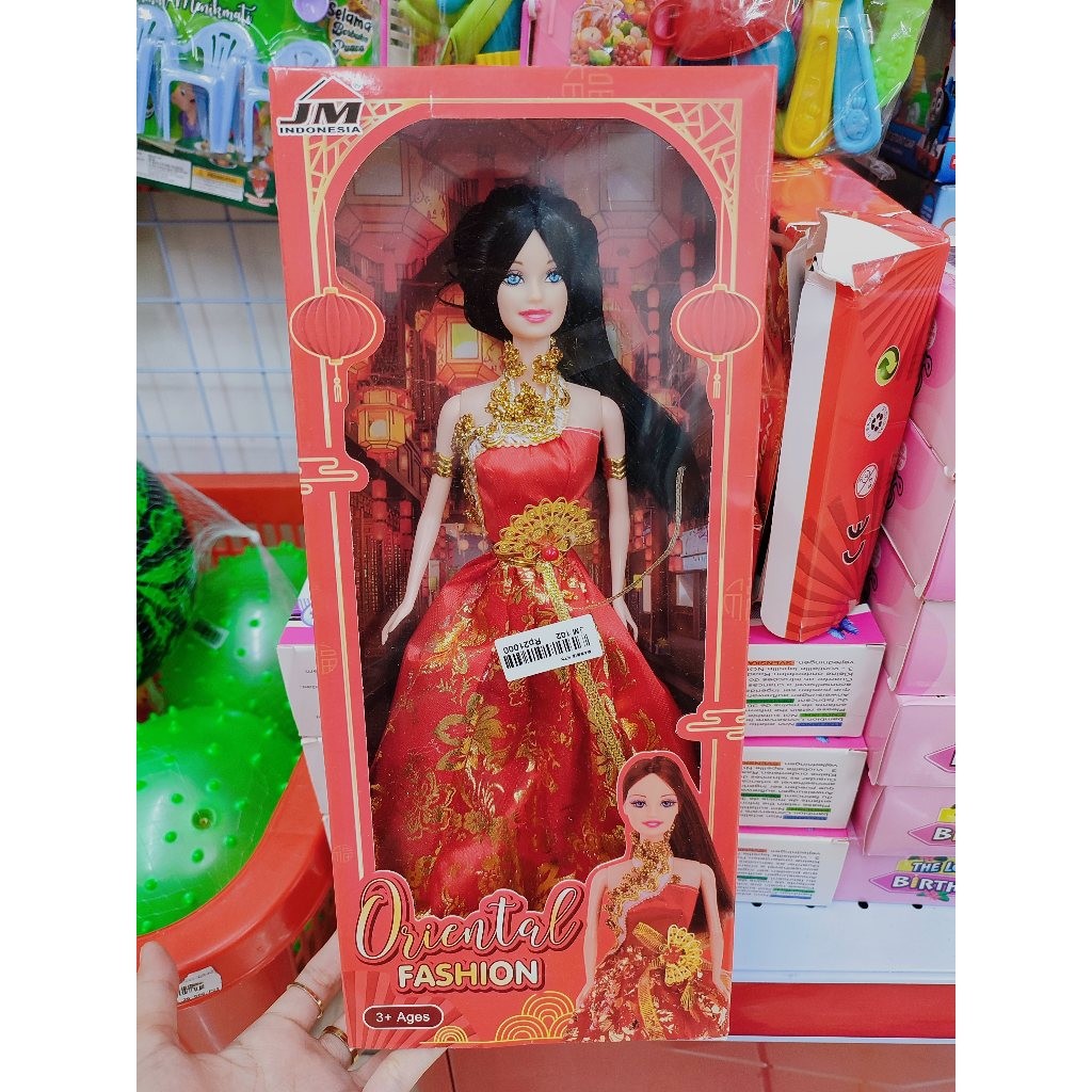 JM 102 Mainan Boneka Barbie Oriental Fashion Mainan Barbie Cantik Mainan Murah