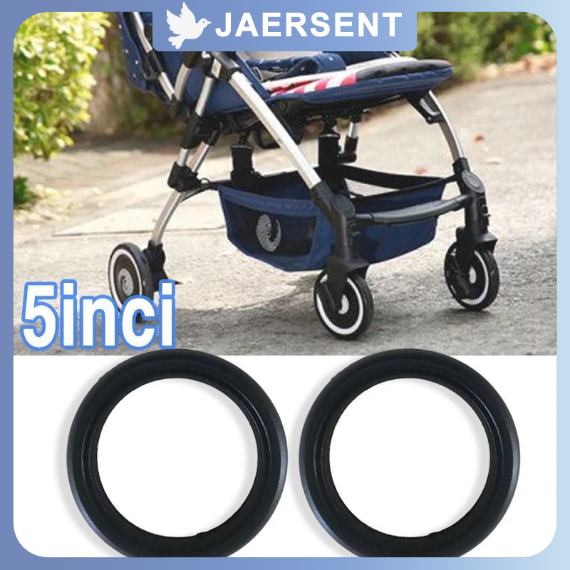 Karet roda stroller bayi 5Inch /roda stroller bayi depan/ban stroller bayi/sparepart roda stroller/r