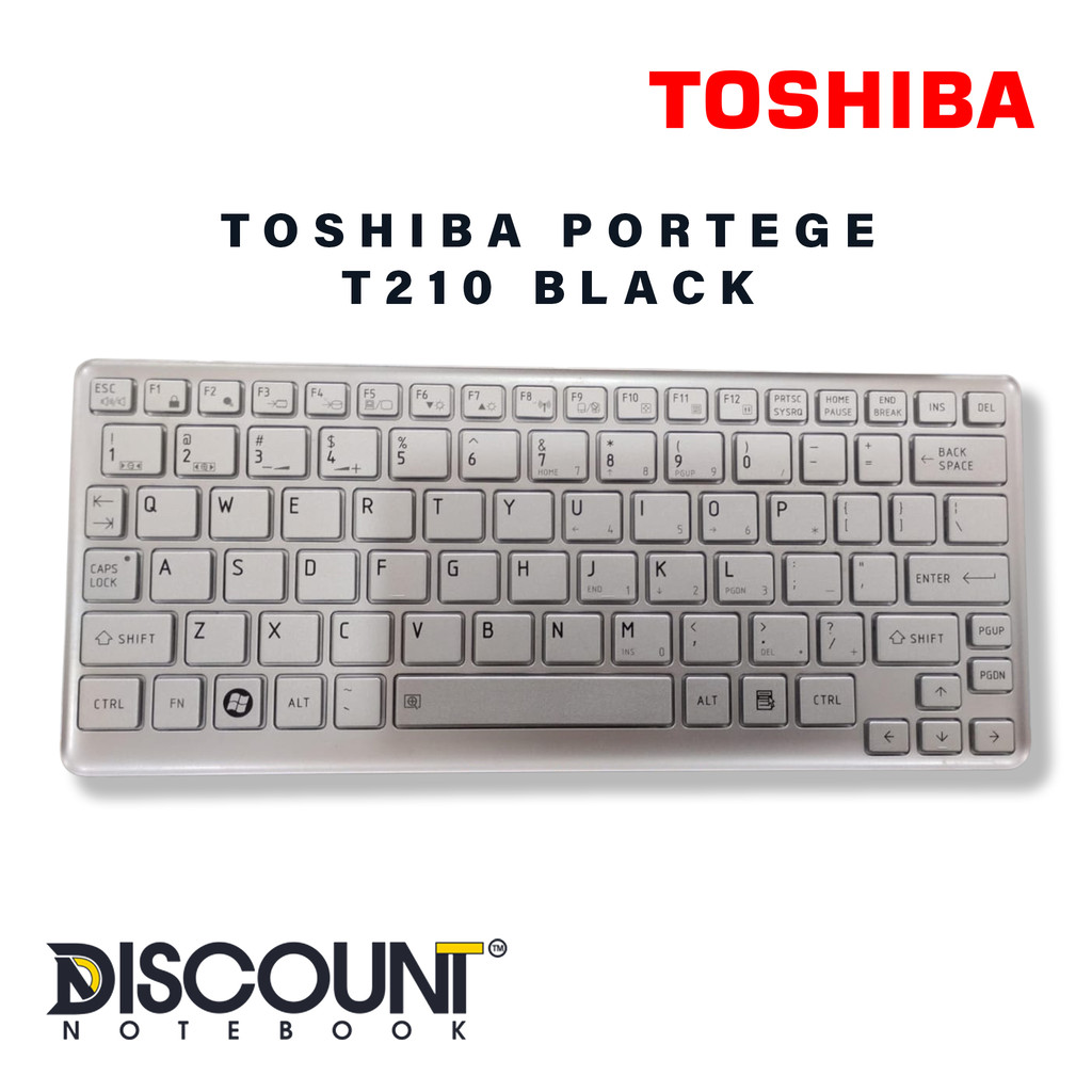 KEYBOARD TOSHIBA PORTEGE T210 BLACK