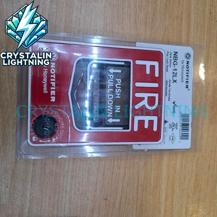 NBG-12LX Notifier Push in Pull down