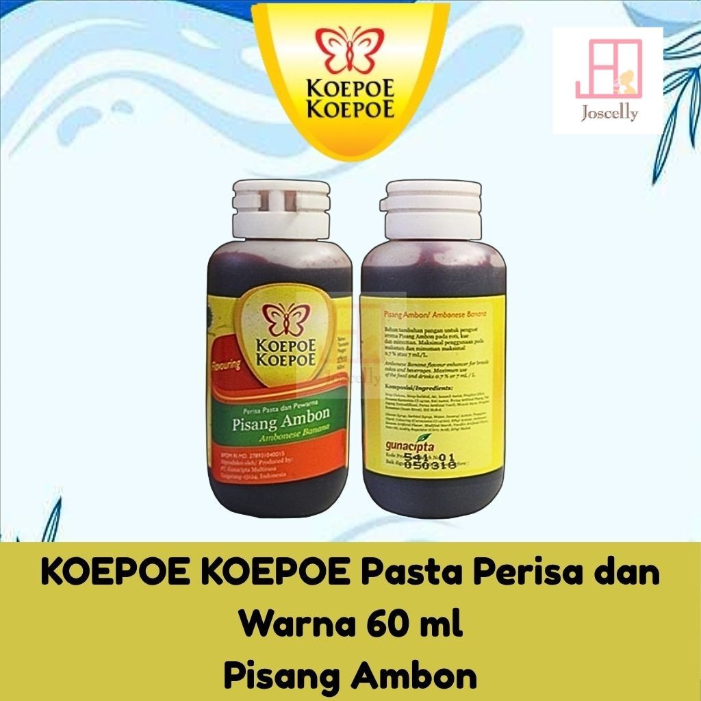 

JOSCELLY.ID KOEPOE KOEPOE Pasta Perisa dan Warna Pisang Ambon