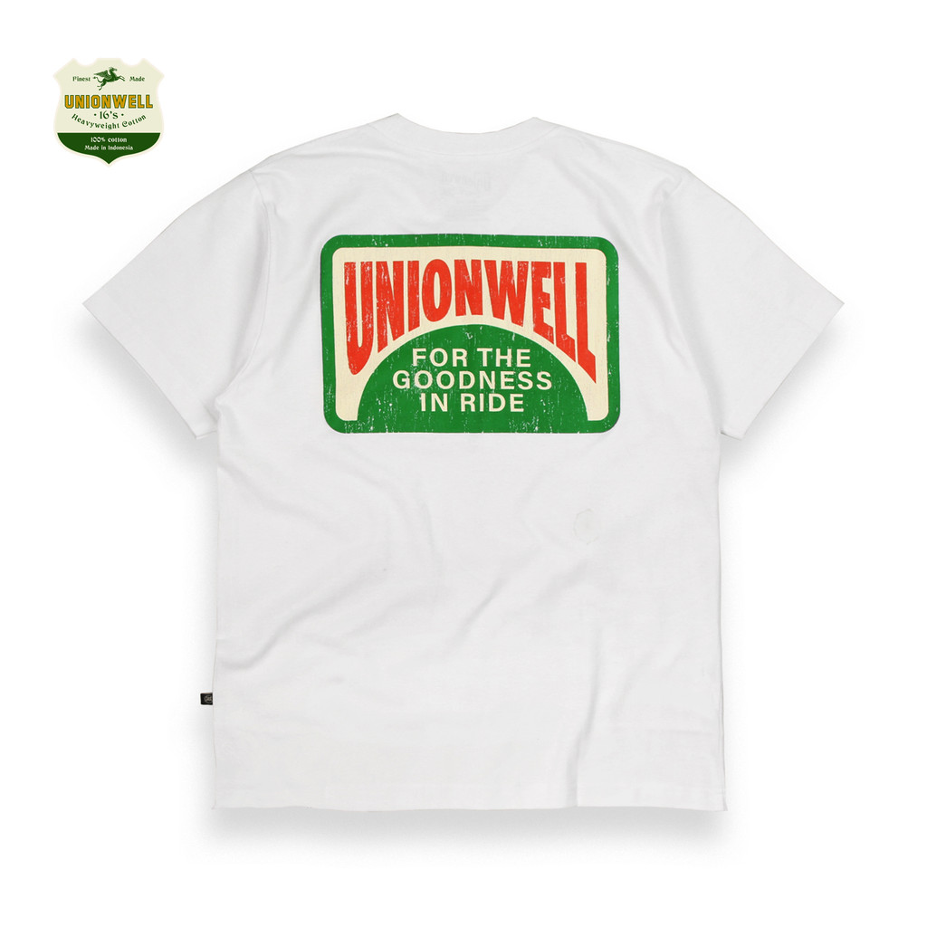 Unionwell T-shirt Original Kaos Milo White