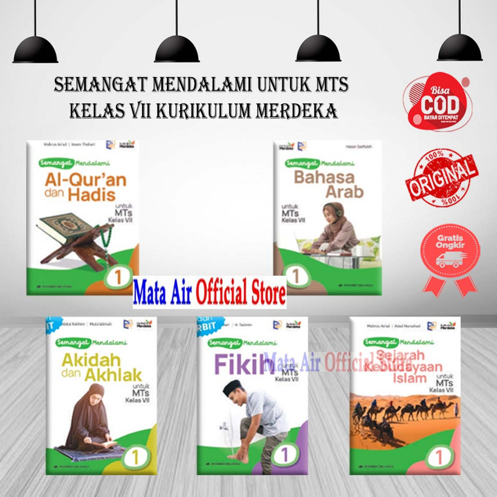 

BEST SELLER SEMANGAT MENDALAMI untuk MTS KELAS 7 KURIKULUM MERDEKA - ERLANGGA