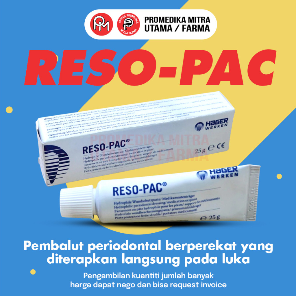 Dental Periodontal Pack / coe pack / Reso Pac® 25g