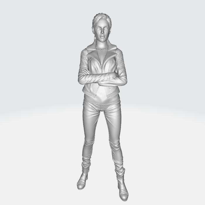 Diorama Figure Miniatur Fast and Furious  Gisele Yashar  Skala 64