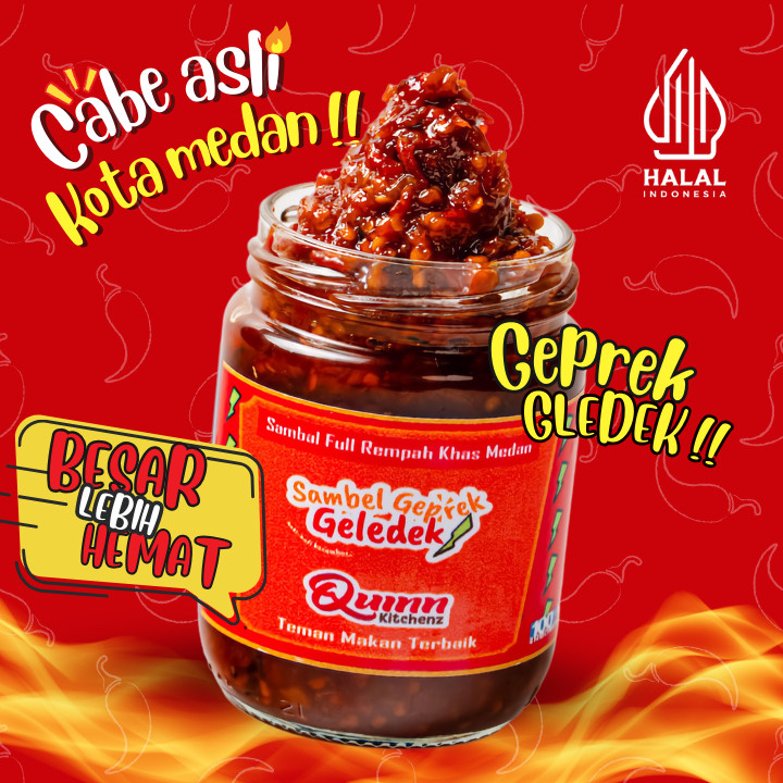 

QUINN of Spicy Geprek Geledek - Sambal Pedas by Kitchen Medan
