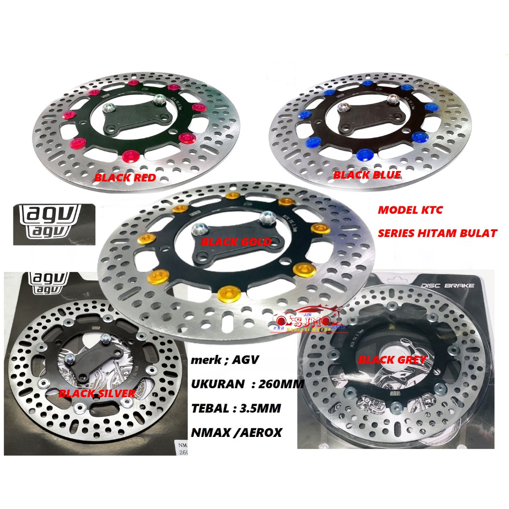 Disc brake 260mm  AEROX NEW,AEROX OLD,NMAX NEW,NMAX OLD Piringan disc lebar 260mm yamaha nmax aerox