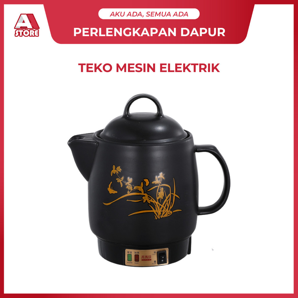 Teko Keramik/Panci Obat Listrik/Panci Godok Obat China/Teko Listrik