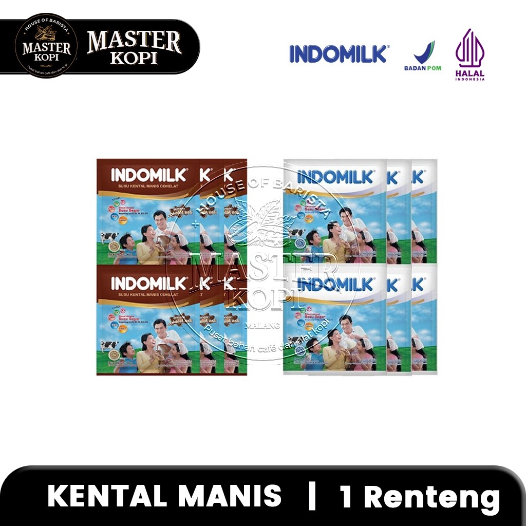 

Indomilk Susu Kental Manis Sachet isi 6 pcs