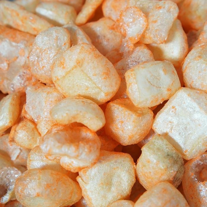 

1 BALL Kerupuk Kulit Sapi Asli 200gr Dorokdok Renyah Gurih Tanpa Pengawet Snack Cemilan Asin Halal Viral Murah - Balado