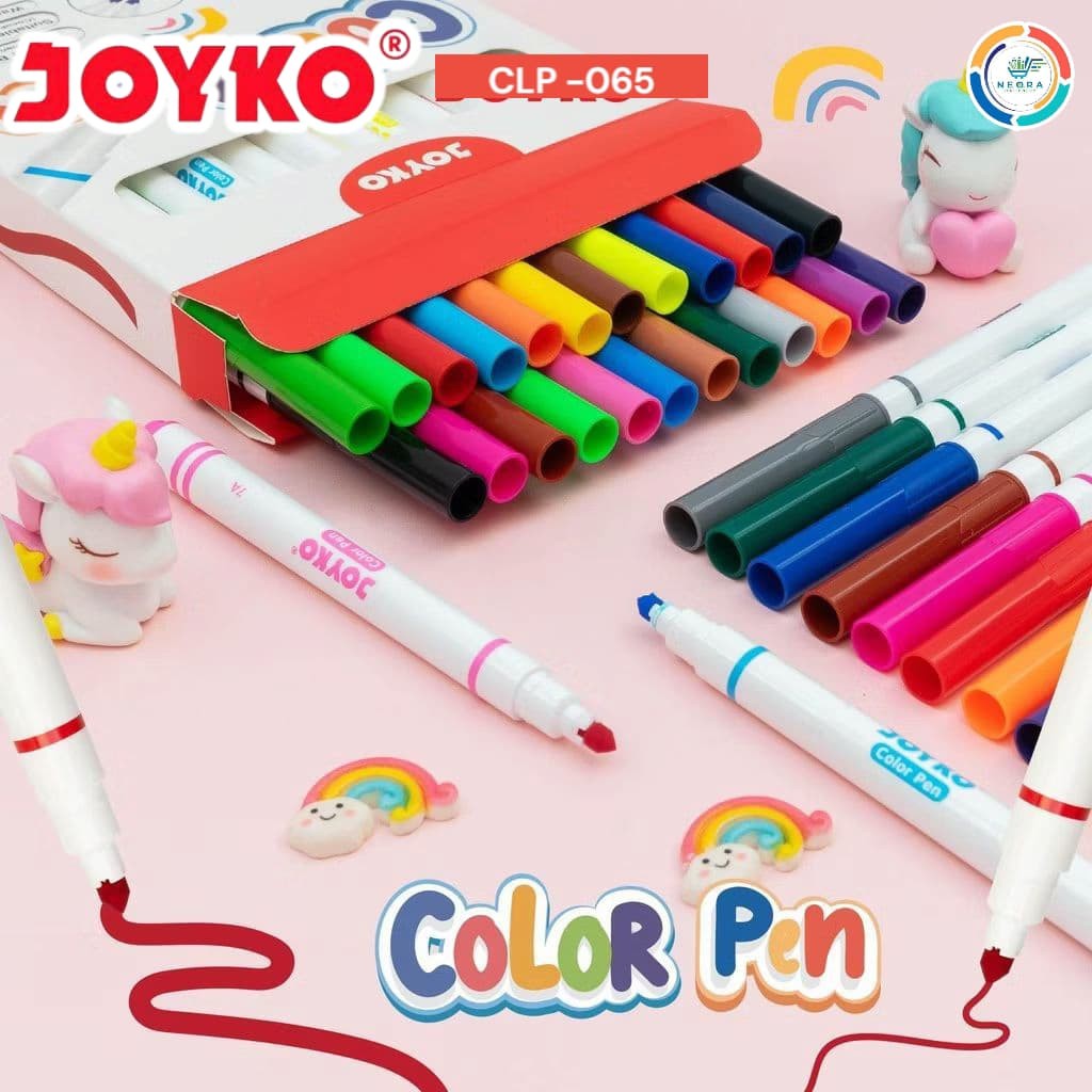 

JOYKO Color Pen Pulpen Pena Warna CLP-065-24 Warna @1set