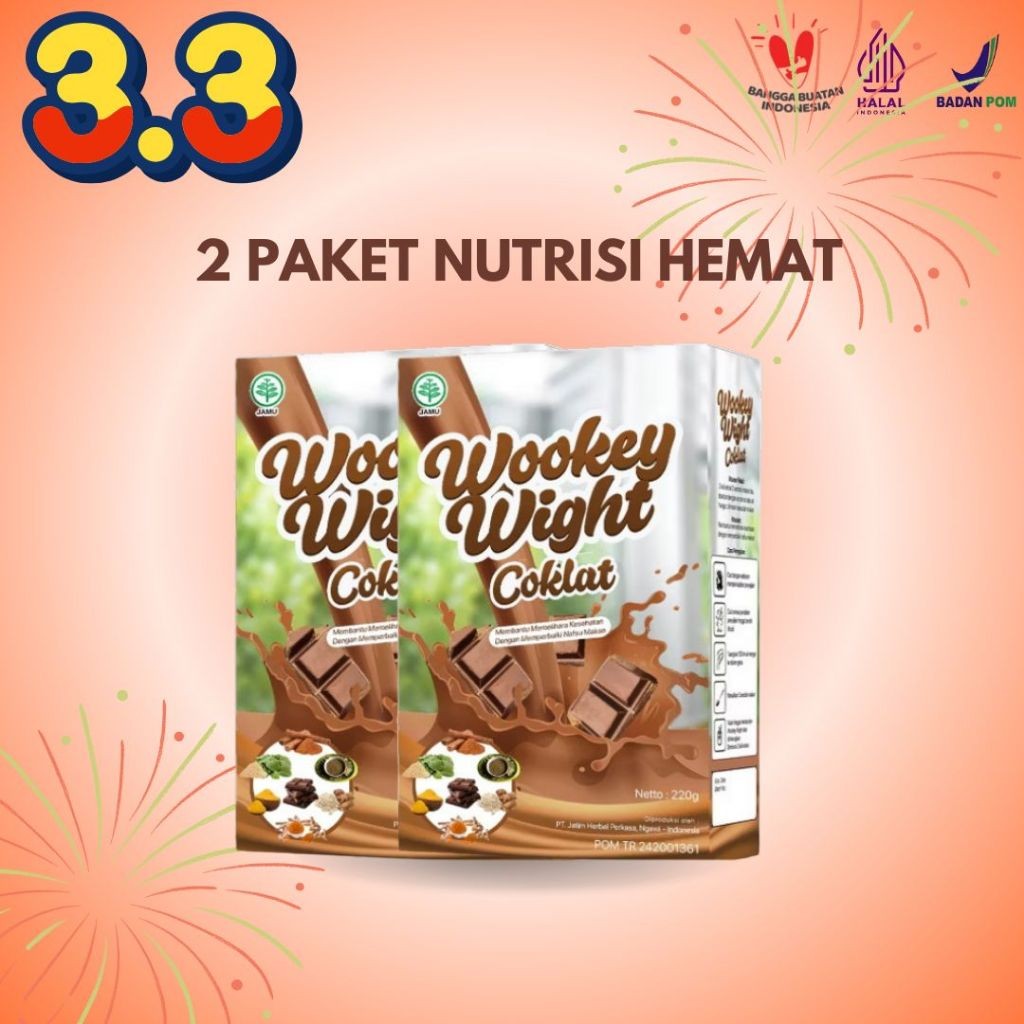 

2 NUTRISI HEMAT PROMO 4.4 - Susu Penambah Berat Badan Rasa Cokelat