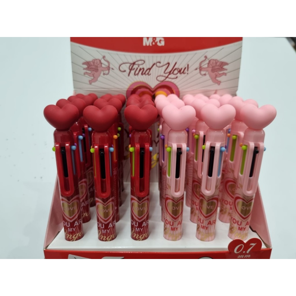 

Pulpen M&G 6 Warna 0.7 LOVE