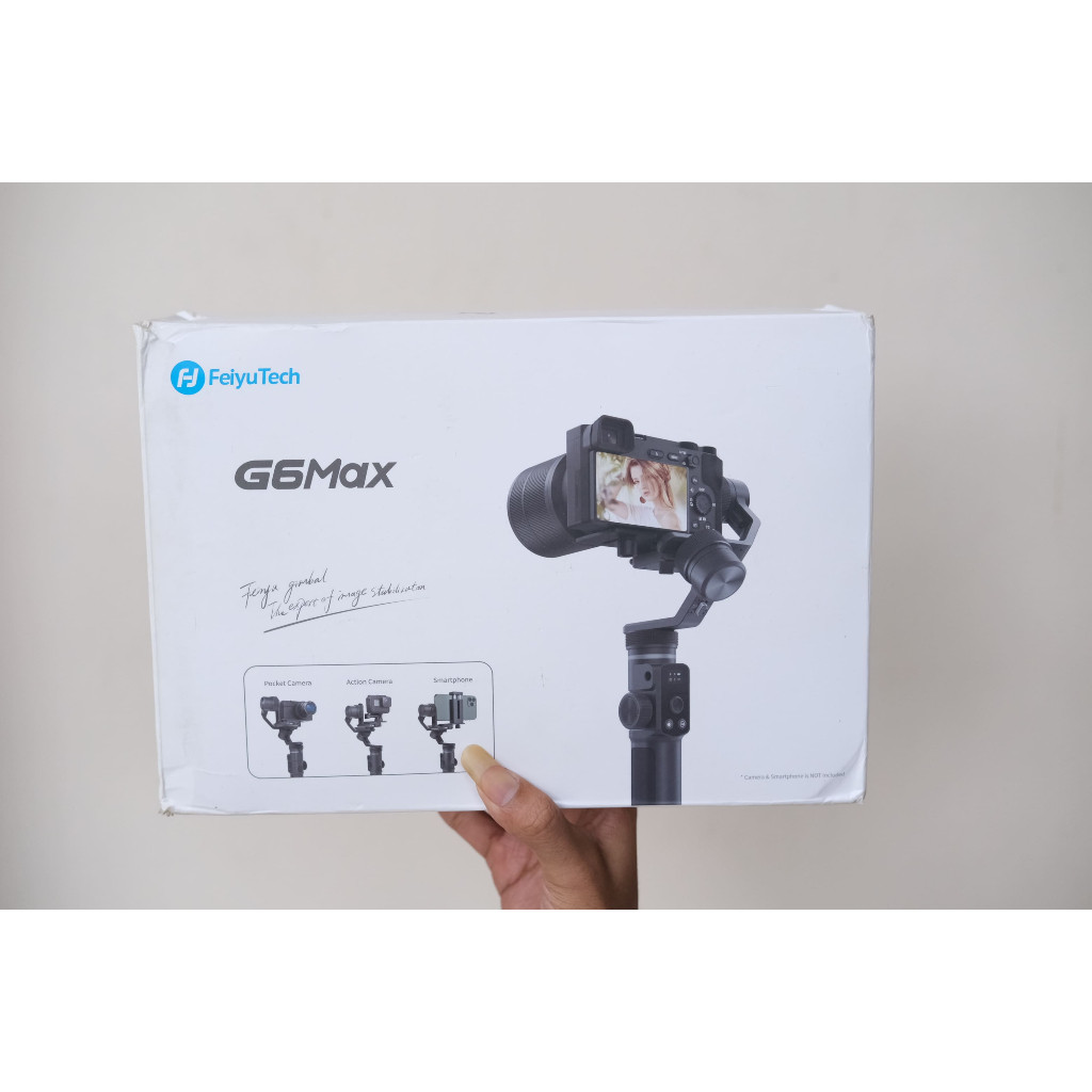 Gimbal Feiyu G6MAX/FeiYUTech G6 MAX Feiyu G6 MAX Bekas Gimbal Feiyu G 6 MAX Bekas FeiYUTech G 6 MAX 