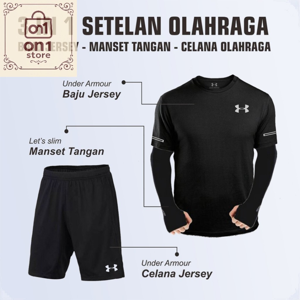 Baju Olahraga Terbaru / Paket Setelan Olahraga Pria Baju Futsal Kaos Olahraga Jersey Pria Celana Pen