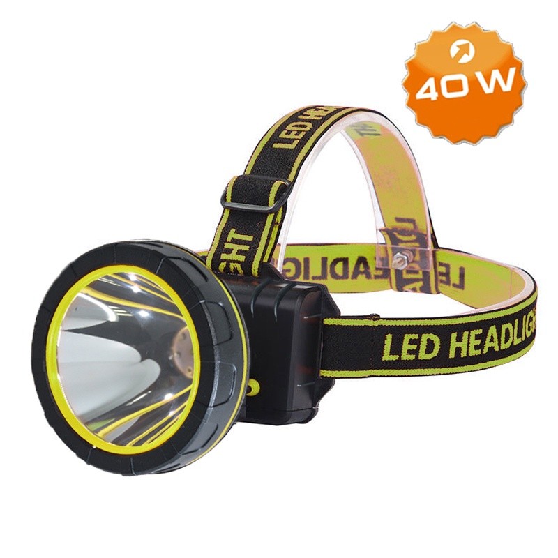 QYD Lampu Senter Kepala LED Super Terang IPx4 Tahan Air HeadLamp 6000 lumens + Q7801